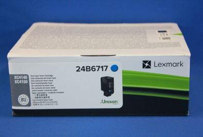 Lexmark 24B6717 Toner Cyan -B