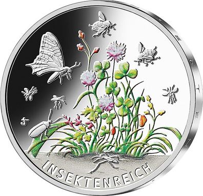 Deutschland 5 Euro 2022 F Insektenreich*