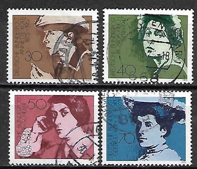BRD gestempelt Michel-Nummer 826-829