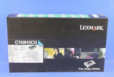 Lexmark C748H3CG Toner Cyan (entspricht C748H1CG ) -A