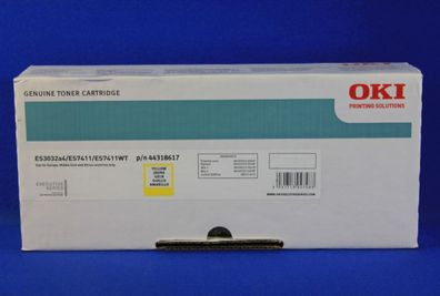 Oki 44318617 Toner Yellow ES7411 -B