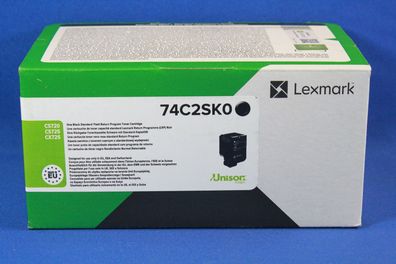 Lexmark 74C2SK0 Toner Black -A