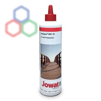 Jowapur® 681.10 1K PUR Holzklebstoff Leim Holzleimbau-zert. 0,5kg Flasche Beige