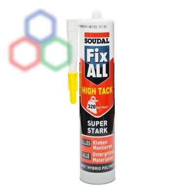 Soudal Fix All High Tack 1K Hybrid Polymer Dichstoff Klebstoff Universalkleber