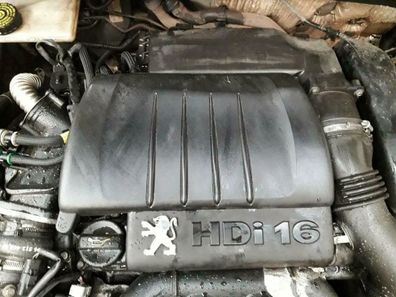 Motor Peugeot 308 1.6 HDi 9HX 76 TKM 66 KW 90 PS komplett inkl. L