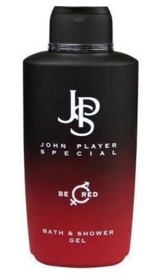 John Player Special Be Red Badegel, 500 ml - Sanfte Reinigung und erfrischender Duft