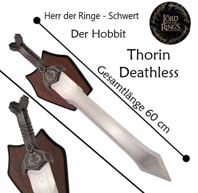 NEU Herr der Ringe Schwert Thorin Deathless 60cm groß für Cosplay Sammler Gamer LOTR