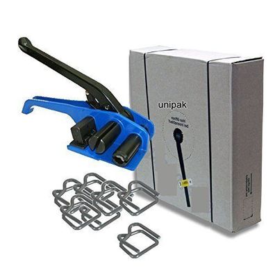 Angebot: Einsteiger Set * Umreifungsset inkl. 12mm PP Band Drahtklammern Spanner