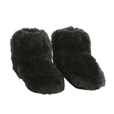 Habibi® Plush Booties schwarz Gr. L (41 - 45)