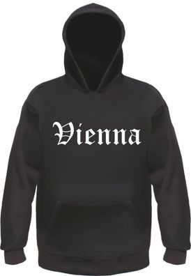 Vienna Kapuzensweatshirt - Altdeutsch bedruckt - Hoodie Kapuzenpullover