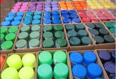 10 Dosen Lackspray Sonderposten Bunt gemischt (10x400ml) Acryllack Lackspray