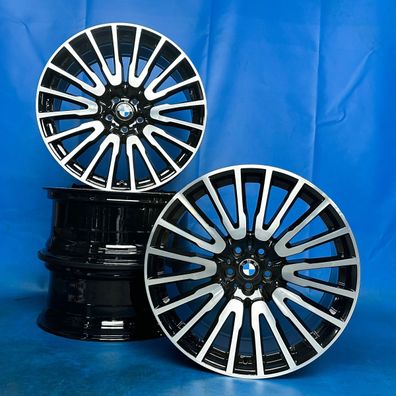 21 Zoll BMW 7er G11 G12 6er G32 GT Vielspeiche 629 Alufelgen 6863112 6863113