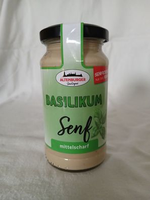 Basilikum Senf 200 ml