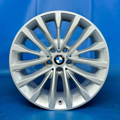 18 Zoll BMW 5er G30 G31 Alufelge W-Speiche 632 Felge 6863418 Original