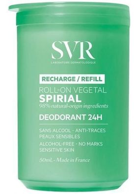 SVR Spirial Dezodorant w kulce Vegetal, 50 ml