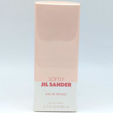 Jil Sander Softly Eau de Pétales Eau De Toilette 80ML 2.7 FL Oz Neu