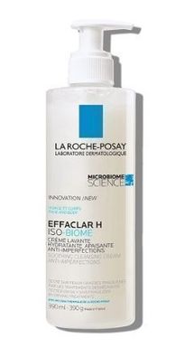 La Roche-Posay Effaclar H Iso-Biome, Reinigungscreme, 390 ml