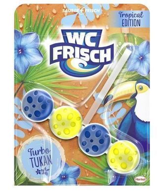 WC Frisch Turbo-Tukan, 3er Pack, Duft & Schutz