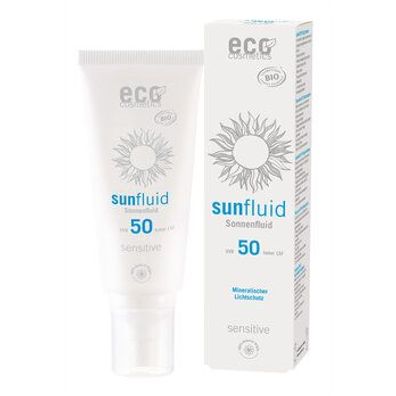 eco cosmetics Sonnenfluid LSF 50 sensitive 100ml