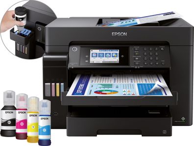 Epson EcoTank ET-16600 - Multifunktionsdrucker - Farbe - Tintenstrahl - A3 plus... ->