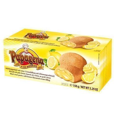 Papagena Zitronencreme Kekse 150 g