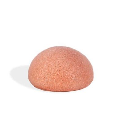 Organic Konjac Facial Sponge with Pink Clay | Sanfte Reinigung und Peeling | Natérlic