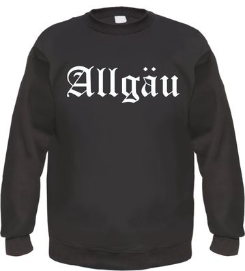 Allgäu Sweatshirt - Altdeutsch - bedruckt - Pullover