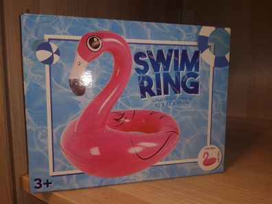 Aufblasberer Swimring Flamingo 92X82x90x