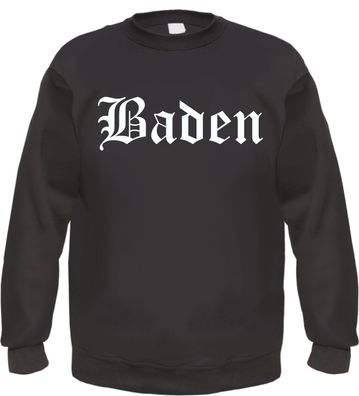 Baden Sweatshirt - Altdeutsch - bedruckt - Pullover