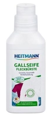 Heitmann Gallseife Fleckenentferner mit Bürste, 250ml