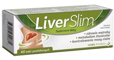 LiverSlim von NORIS PHARMA - 40 Tabletten