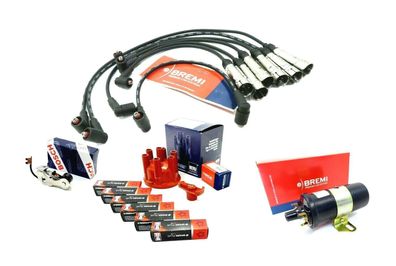 Zündanlagenset KABEL DECKEL ROTOR KERZEN Kontaktsatz FÜR VW LT 2.4 90PS 1984/05