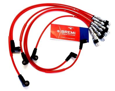 BREMI Zündkabelsatz ROT für VW SHARAN 2.8 VR6 SYNCRO 7M8 7M9 7M6 021905430BT VENTO