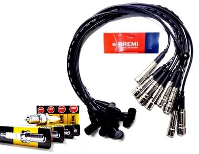 Zündkabel Zündkerzen FÜR W126 C126 R107 420 500 560 SE SEC SL 420SL