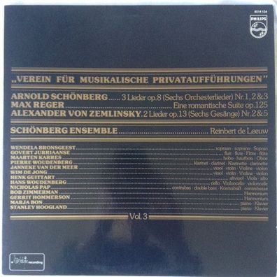 Philips 6514 134 - Verein Für Musikalische Privataufführungen, Vol. 3