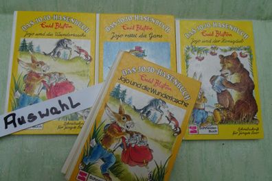 Enid Blyton Schreibschrift Druckschrift JoJo Hasenbuch Gans Honigdieb Wundertasche