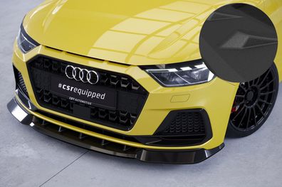 CSR Cup-Spoilerlippe mit ABE für Audi A1 (Typ GB) CSL328-S strukturiert schwarz matt