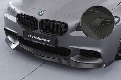 CSR Cup-Spoilerlippe mit ABE für BMW 5er F10/F11 M-Paket CSL137-M Carbon-Look matt (