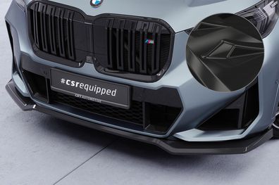 CSR Cup-Spoilerlippe mit ABE für BMW X1 U11 M-Paket CSL777-G Glossy schwarz glänzen