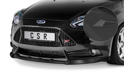 CSR Cup-Spoilerlippe mit ABE für Ford Focus MK3 ST CSL491-S strukturiert schwarz mat