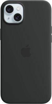 Apple Silikon Case mit MagSafe (für iPhone 15 Plus) Black - Neuwertiger Zustand