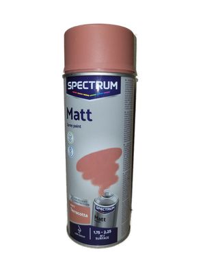 400ml Lackspray Sprühlack Lack Farbe Terracotta Spectrum Metalllack