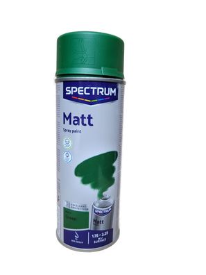 400ml Lackspray Sprühlack Lack Farbe Grün Green Spectrum Matt