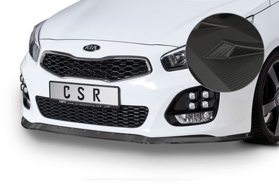 CSR Cup-Spoilerlippe mit ABE für KIA Ceed (JD) GT-Line CSL489-M Carbon-Look matt (st