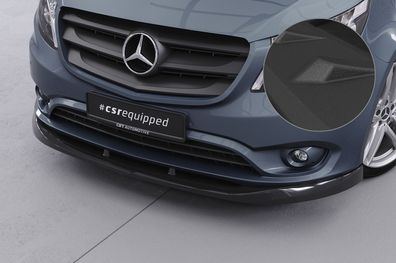 CSR Cup-Spoilerlippe mit ABE für Mercedes-Benz Vito 447 CSL439-S strukturiert schwar