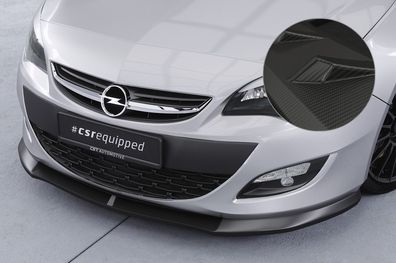 CSR Cup-Spoilerlippe mit ABE für Opel Astra J CSL311-M Carbon-Look matt (strukturier