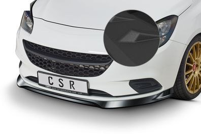 CSR Cup-Spoilerlippe mit ABE für Opel Corsa E CSL516-S strukturiert schwarz matt