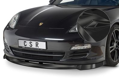 CSR Cup-Spoilerlippe mit ABE für Porsche Panamera 970 CSL445-G Glossy schwarz glänz