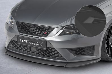 CSR Cup-Spoilerlippe mit ABE für Seat Leon 3 (Typ 5F) Cupra/FR CSL390-S strukturiert