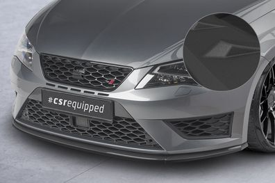 CSR Cup-Spoilerlippe mit ABE für Seat Leon 3 (Typ 5F) Cupra/FR CSL391-S strukturiert